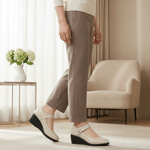 Leyni™ – Elegant Comfortable Shoes with Medium Heels - VidaVora