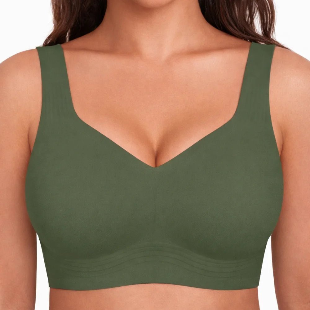 JellyLift™ – Wireless Seamless Deep - V Push - Up Bra - VidaVora