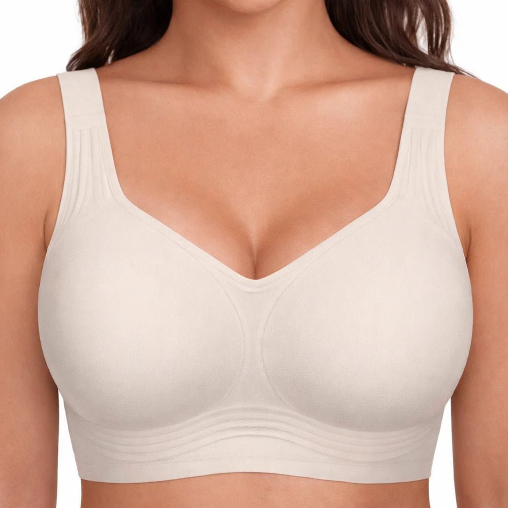 JellyLift™ – Wireless Seamless Deep - V Push - Up Bra - VidaVora