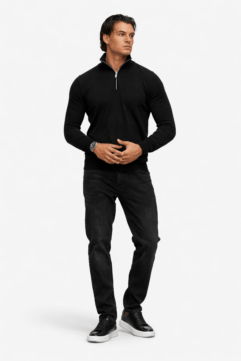 Vidavora Quarter Zip Navy - VidaVora