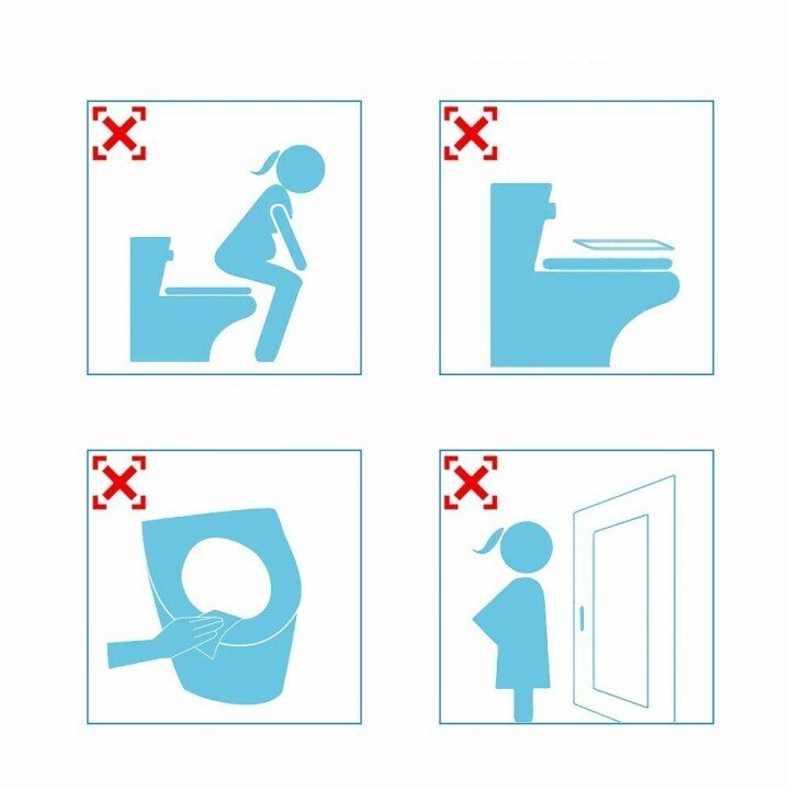 EcoShield - Biologisch afbreekbare hoes voor toilet - Zinavić