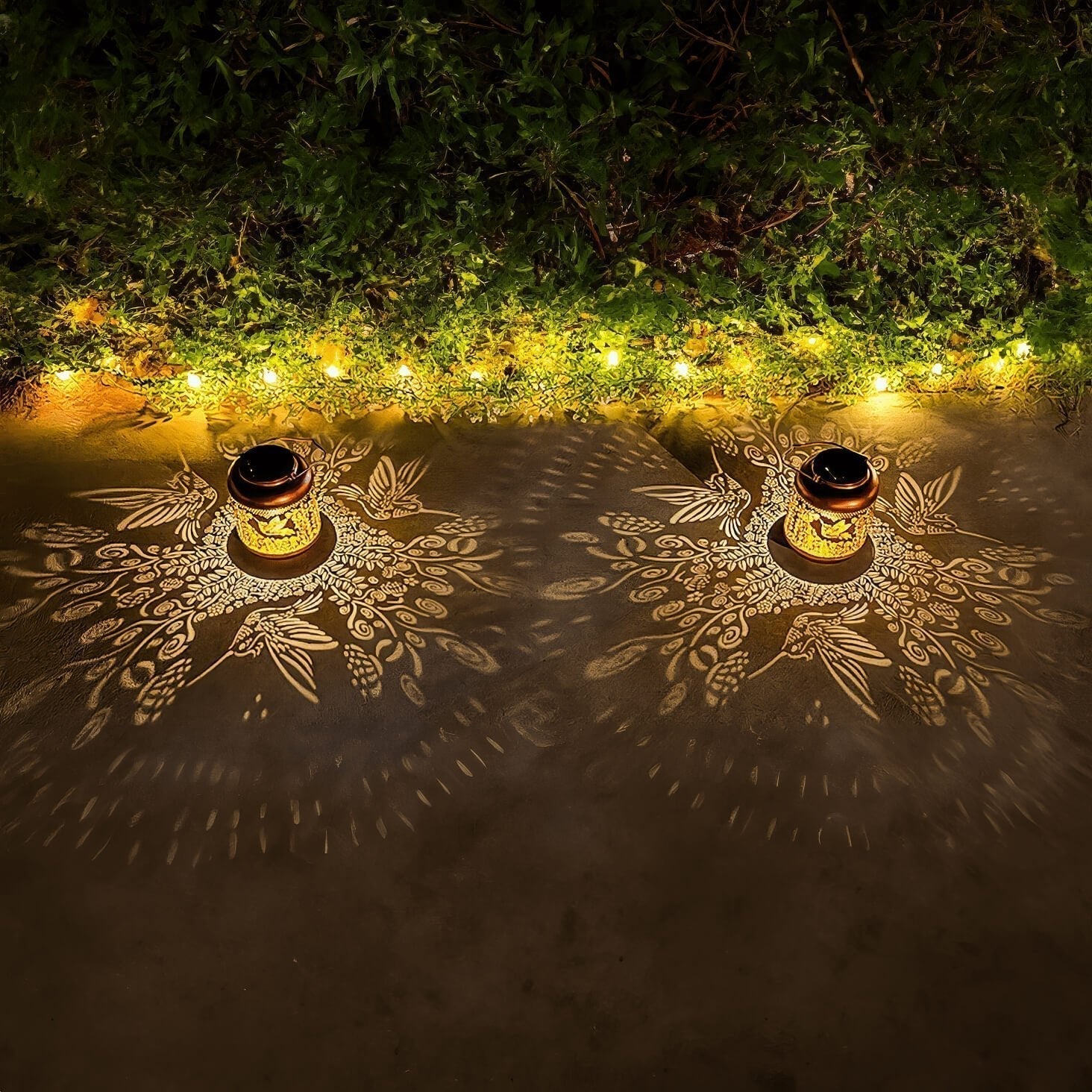 Hummingbird© - Waterproof Schemerglans Lantaarn - Zinavić