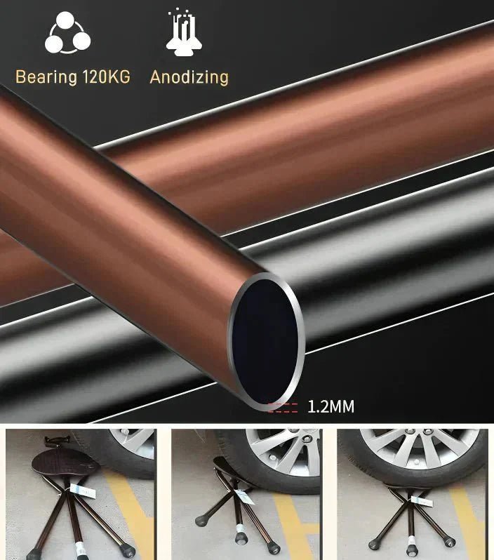 LeanSeat™ - Opvouwbare stoel voor ouderen - Zinavić