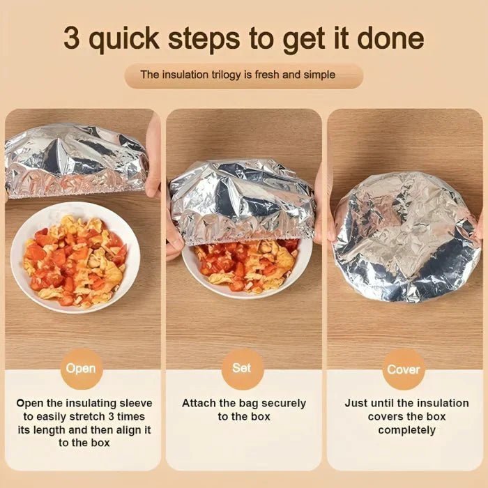 MealGuard™ ( 50+50 GRATIS) - Houd je maaltijden langer warm en vers! - Zinavić