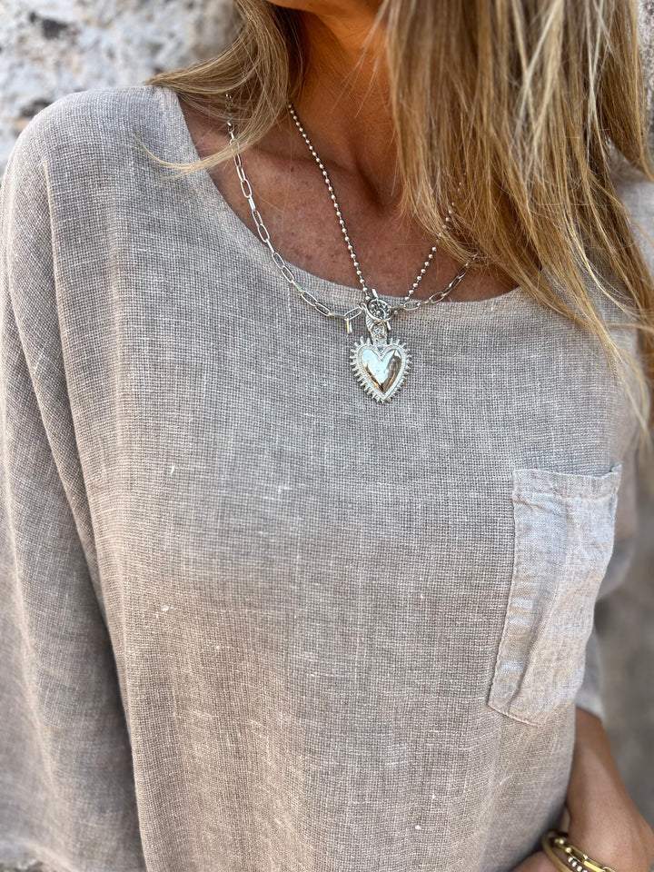 Naomi© - Luchtig, katoenen shirt voor de zomer - Zinavić