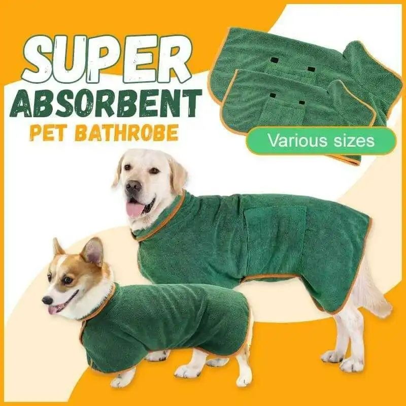 PawDry - Sneldrogende Microfiber Hondenbadjas - Zinavić