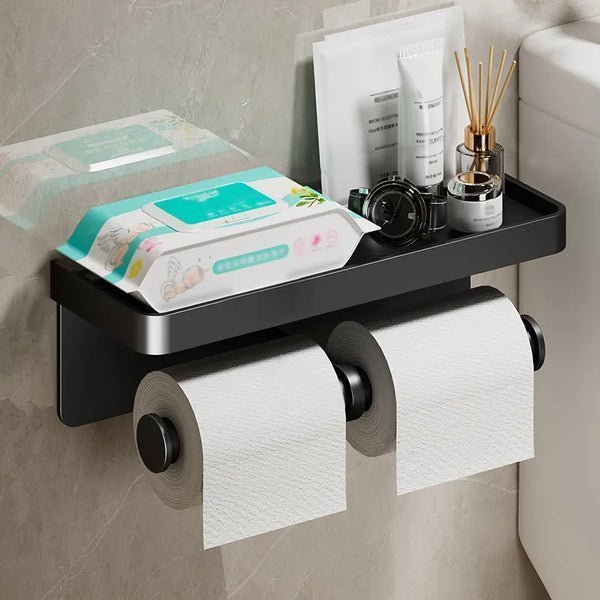 SilverLux - Multifunctionele wc rolhouder - Zinavić