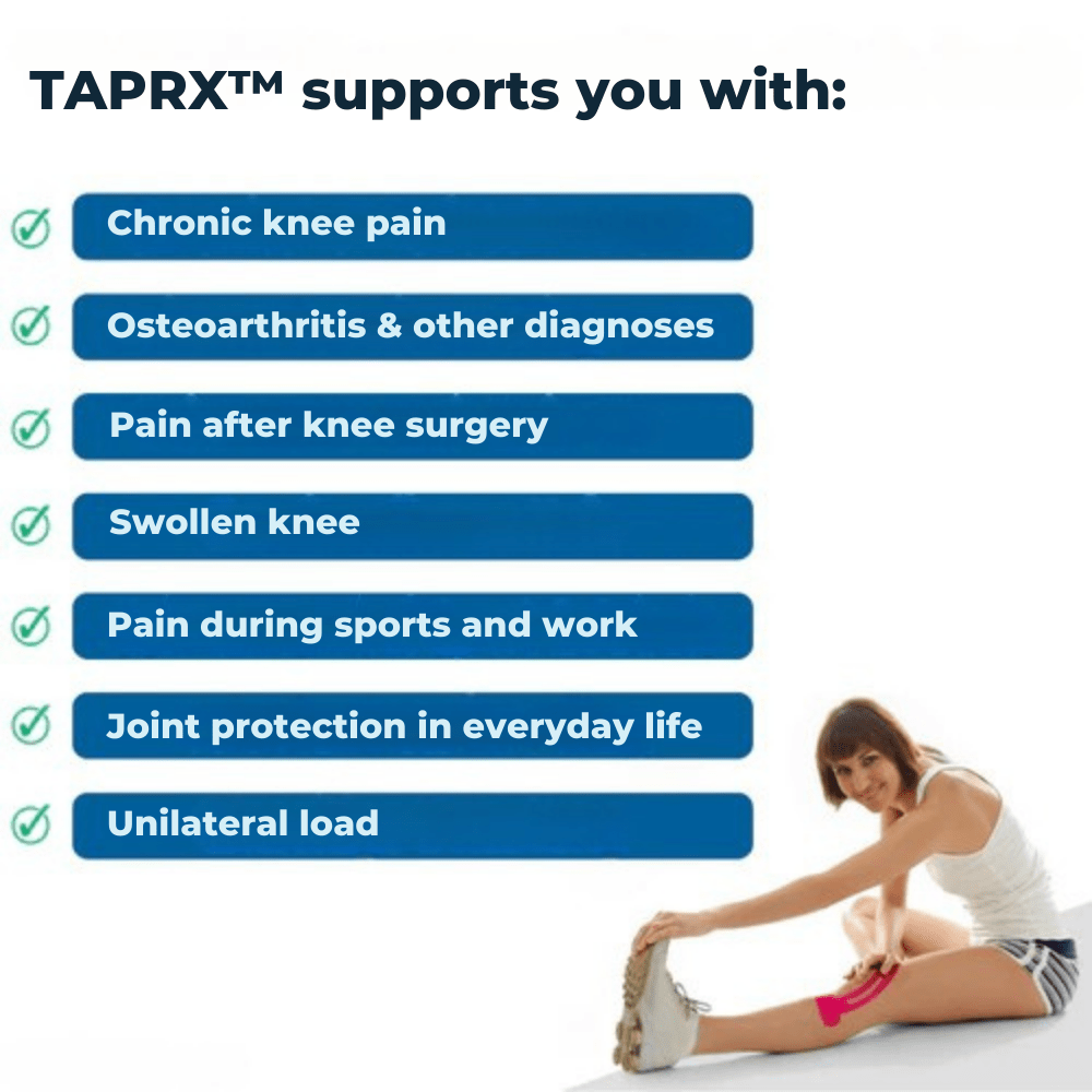TAPRX™ – Knee Joint Support for Pain Relief & Stability - VidaVora