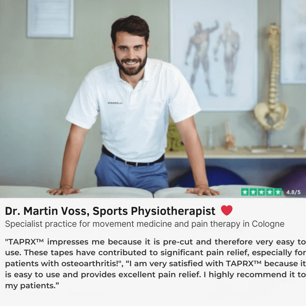 TAPRX™ – Knee Joint Support for Pain Relief & Stability - VidaVora