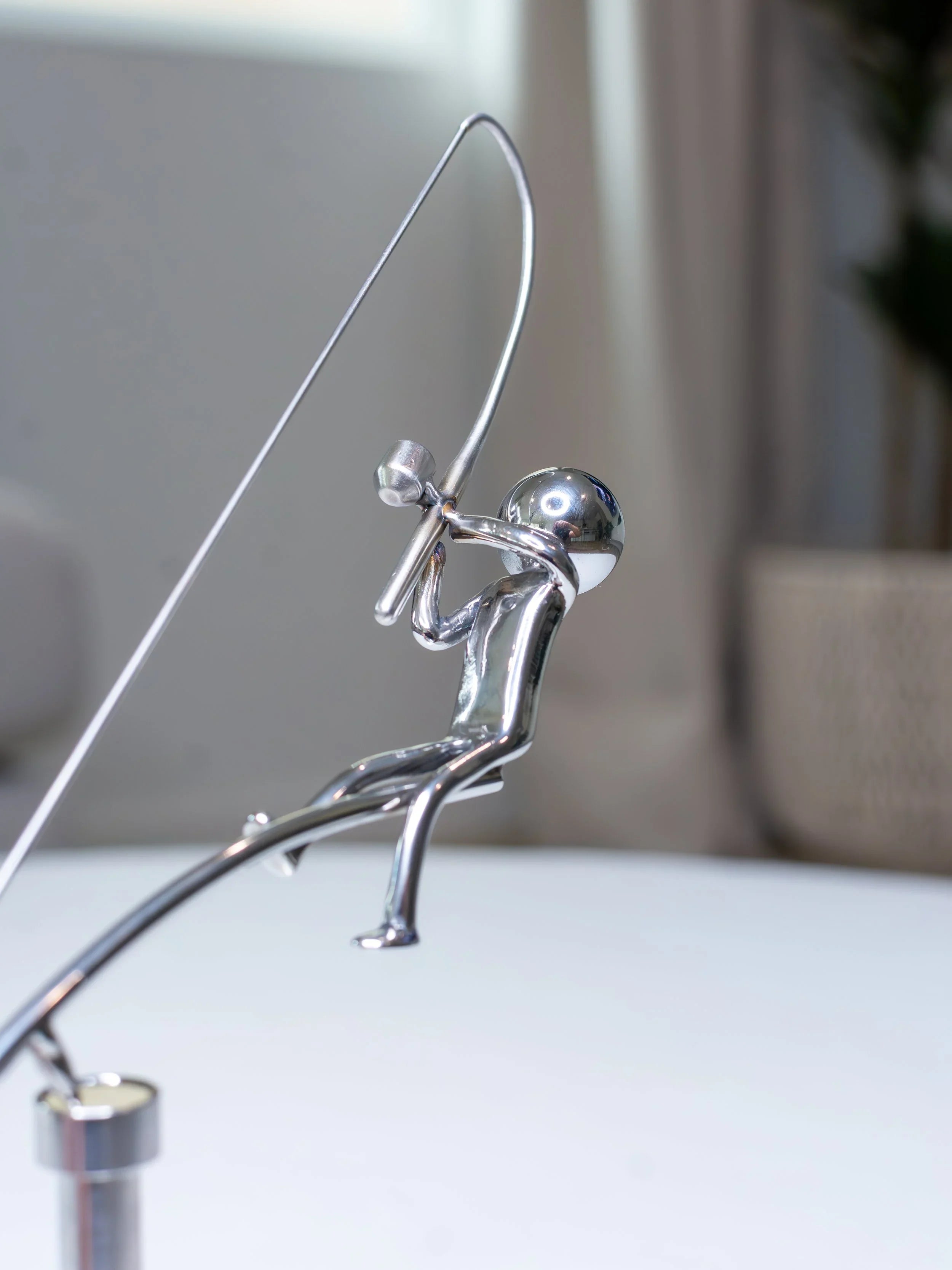 HookedBalance™ – Unique fisherman sculpture & stylish balance decor! - VidaVora