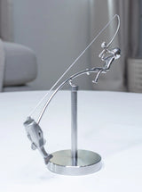 HookedBalance™ – Unique fisherman sculpture & stylish balance decor! - VidaVora