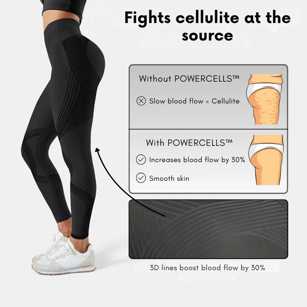 SculptFit™ – 3D Sculpting Anti - Cellulite Leggings - VidaVora