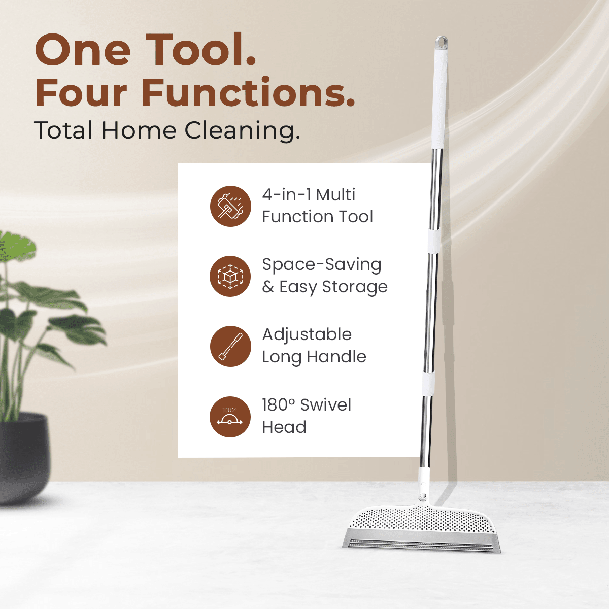 Floorswipe™ – 4 - in - 1 Home Cleaning Brush - VidaVora