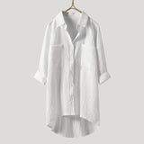 Angelina - Blouse met lange mouwen en een losse pasvorm - Zinavić