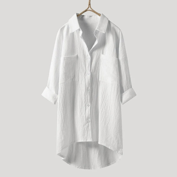 Angelina - Blouse met lange mouwen en een losse pasvorm - Zinavić