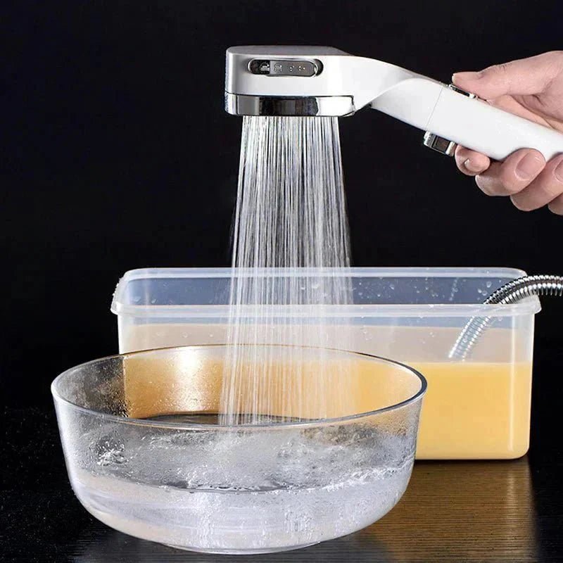 AquaPulse™ - Douchekop met 4 standen en aan - /uitschakelaar - Zinavić