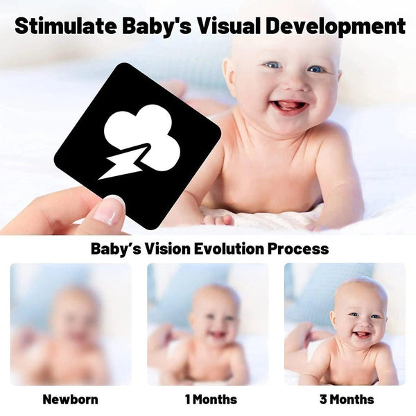 BabyBright™ - Visuele kaarten voor pasgeboren baby's - Zinavić