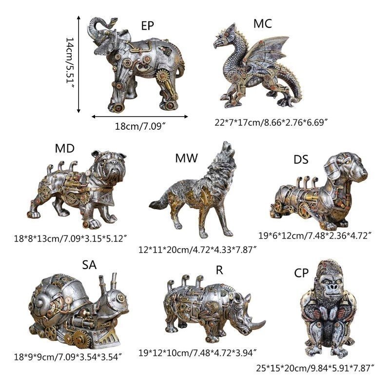ClockCreatures™ Mechanische Dieren - Unieke Woondecoratie - Zinavić