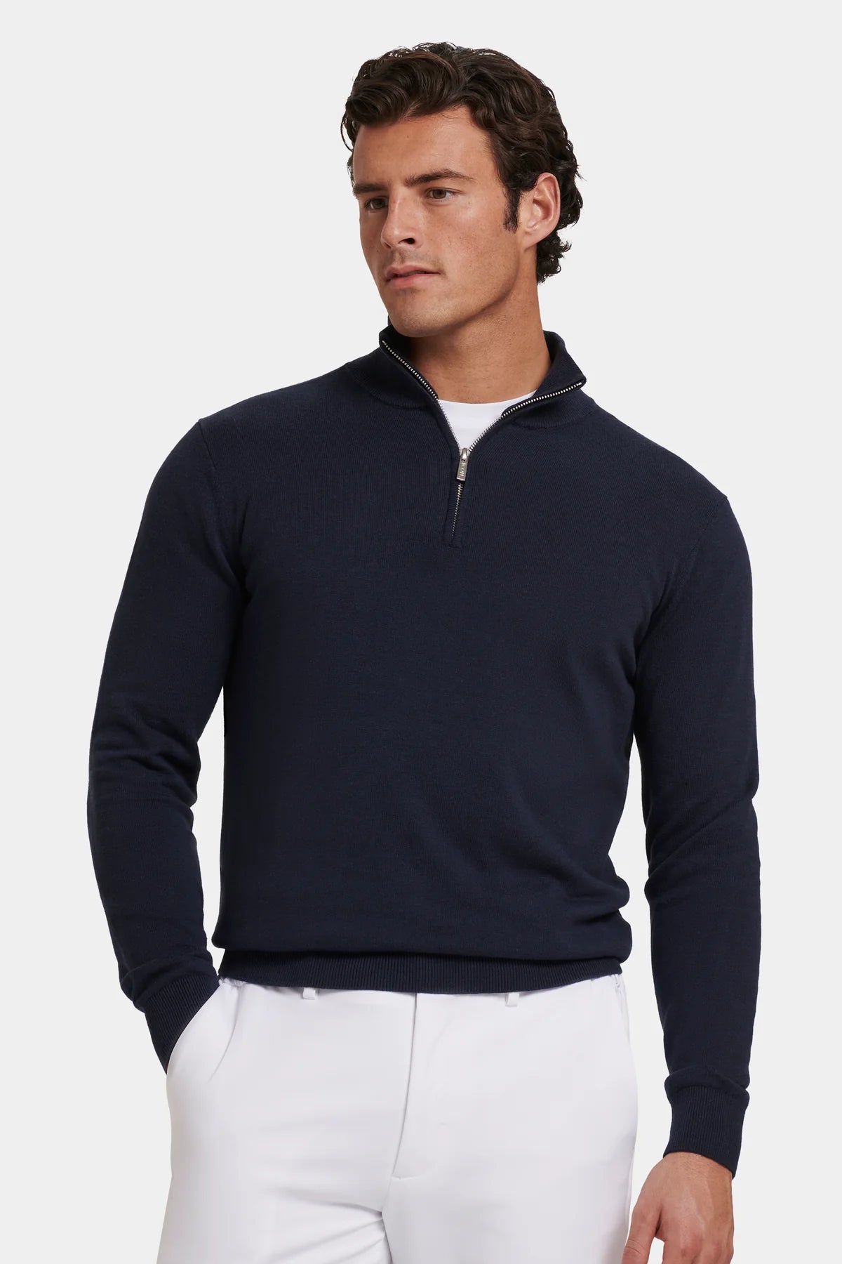 Vidavora Quarter Zip Navy - VidaVora