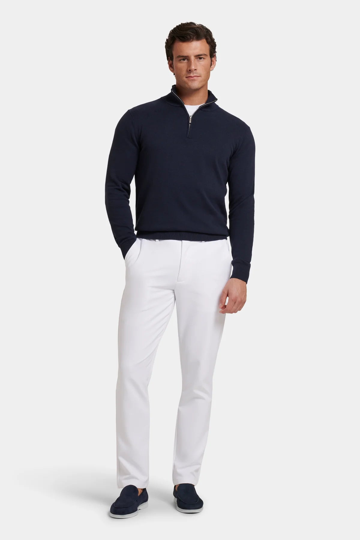 Vidavora Quarter Zip Navy - VidaVora