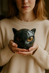 ObsiCat™ – Mystical cat sculpture & stylish decoration for any space! - VidaVora