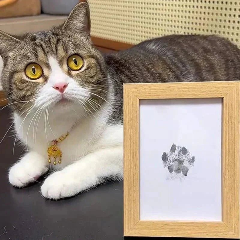 ForeverPaws™ - Inktloze Hand/Poot Stempel met Fotolijst - Zinavić