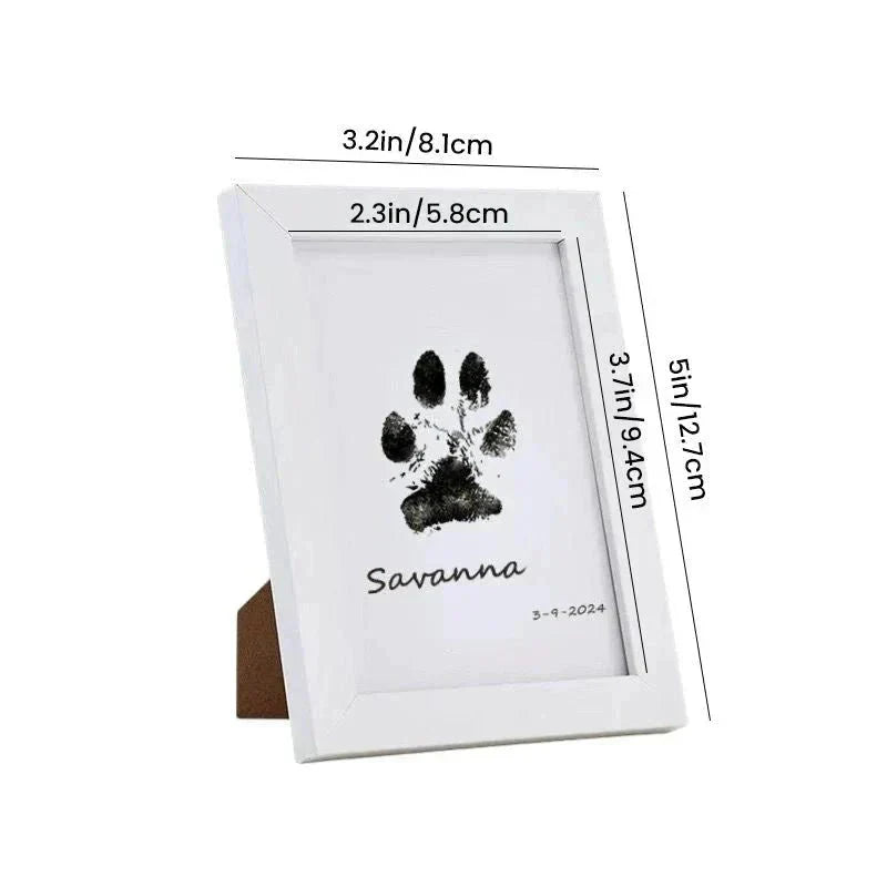 ForeverPaws™ - Inktloze Hand/Poot Stempel met Fotolijst - Zinavić