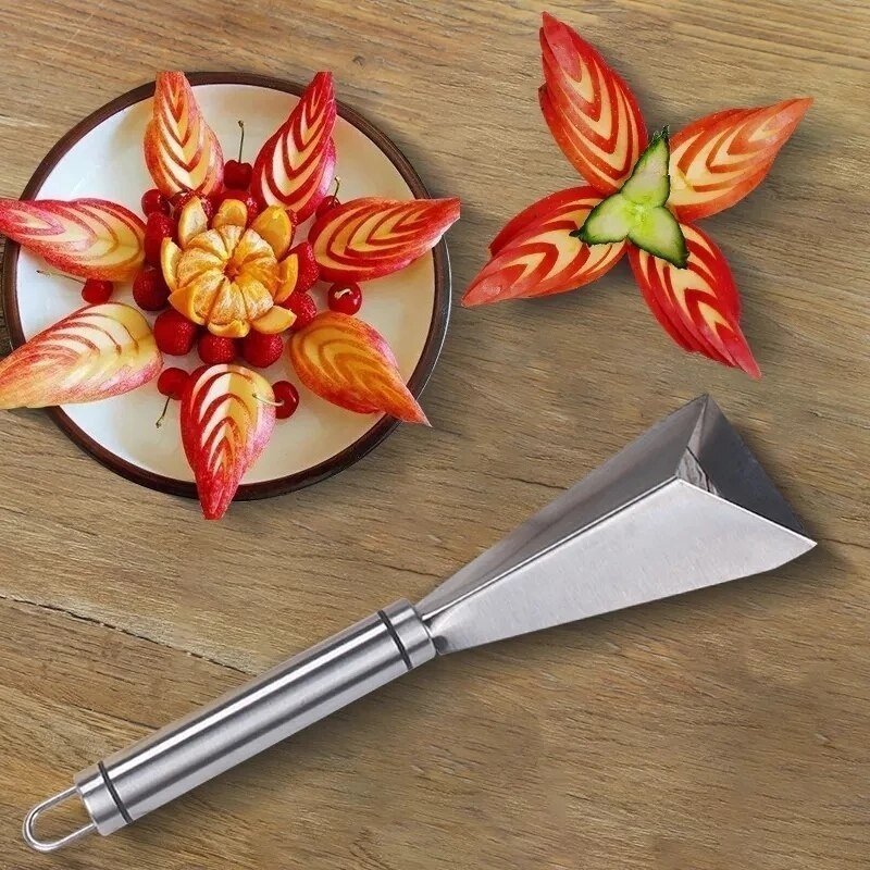 FruitSlice™ Stalen Snijmes - Maak van ieder fruitgerecht een feestje - Zinavić