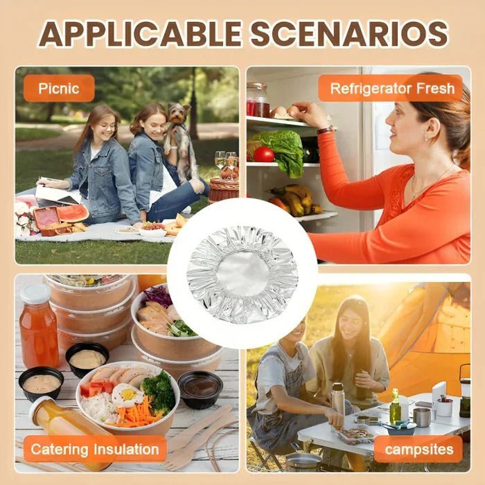 MealGuard™ ( 50+50 GRATIS) - Houd je maaltijden langer warm en vers! - Zinavić