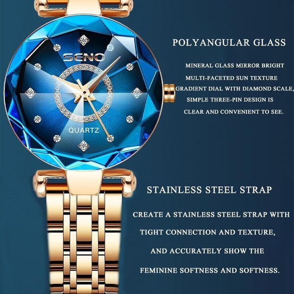 ModernWatch™ - Roestvrij stalen horloge voor dames - Zinavić