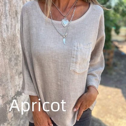 Naomi© - Luchtig, katoenen shirt voor de zomer - Zinavić