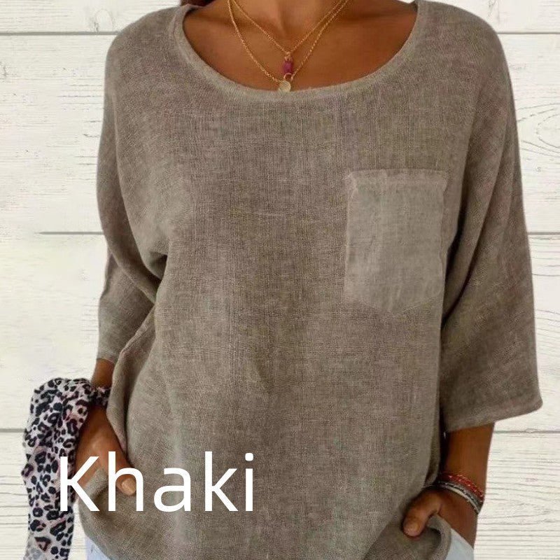 Naomi© - Luchtig, katoenen shirt voor de zomer - Zinavić