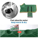 PawDry - Sneldrogende Microfiber Hondenbadjas - Zinavić