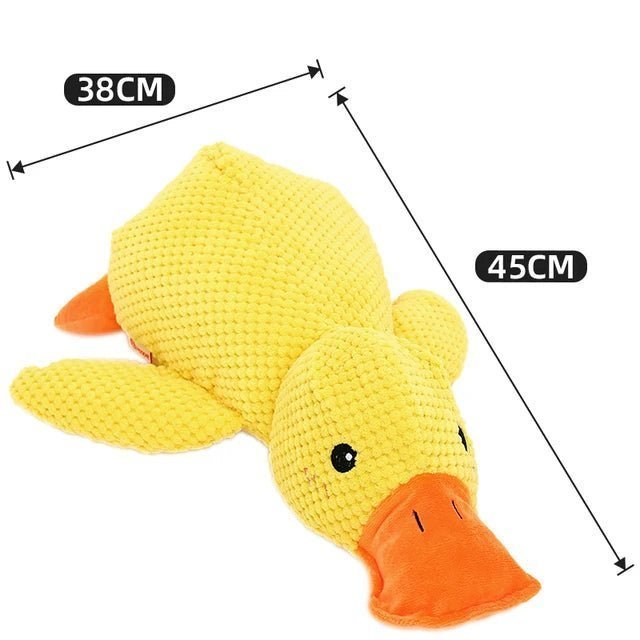 Quacky - Ultieme Eend Pluche Hondenspeelgoed - Zinavić