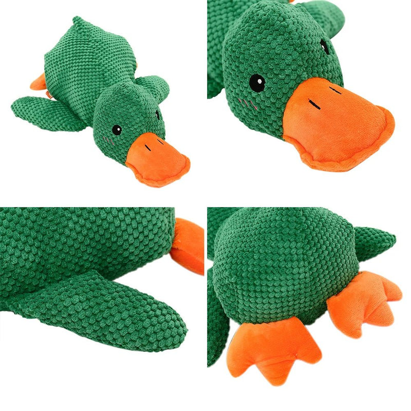 Quacky - Ultieme Eend Pluche Hondenspeelgoed - Zinavić