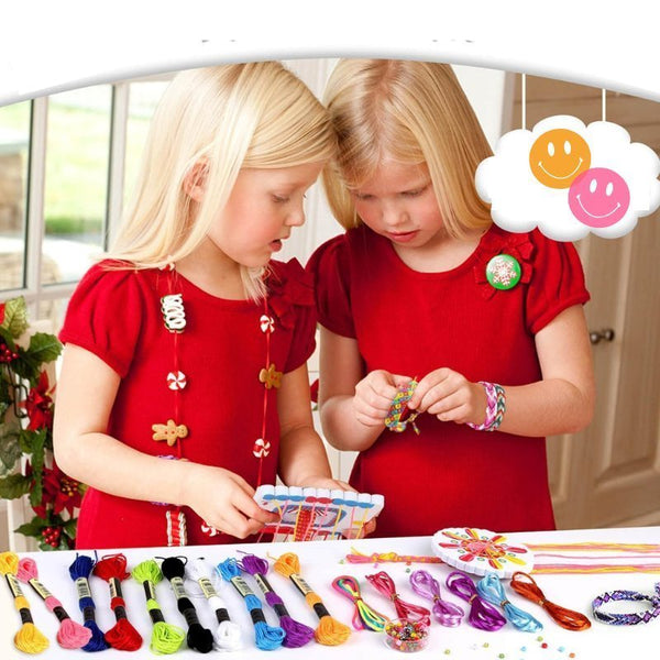 Rope Art® - DIY Braiding Set voor Kinderen - Zinavić