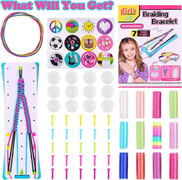 Rope Art® - DIY Braiding Set voor Kinderen - Zinavić