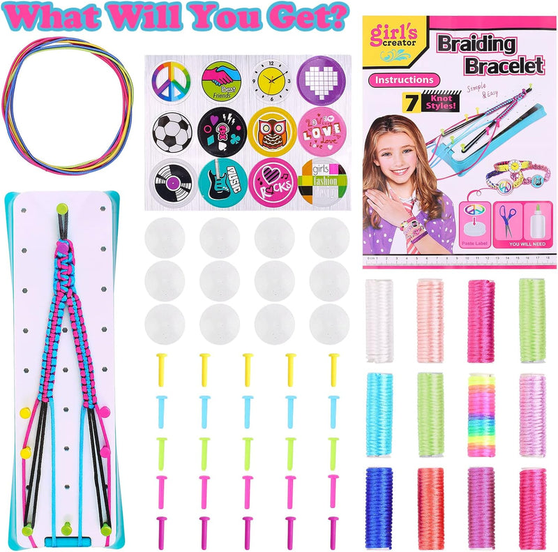 Rope Art® - DIY Braiding Set voor Kinderen - Zinavić