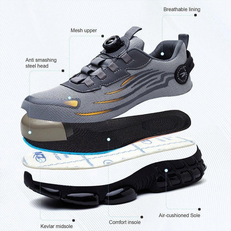 SafeStride© - Veiligheidsschoenen voor zwaar werk - Zinavić