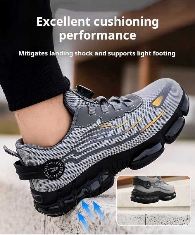 SafeStride© - Veiligheidsschoenen voor zwaar werk - Zinavić