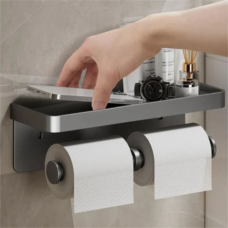 SilverLux - Multifunctionele wc rolhouder - Zinavić