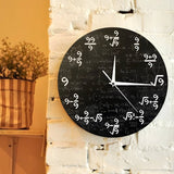 TimeFlair™ - Moderne wiskundige wandklok - Zinavić