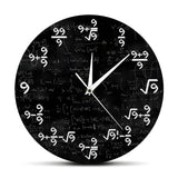 TimeFlair™ - Moderne wiskundige wandklok - Zinavić