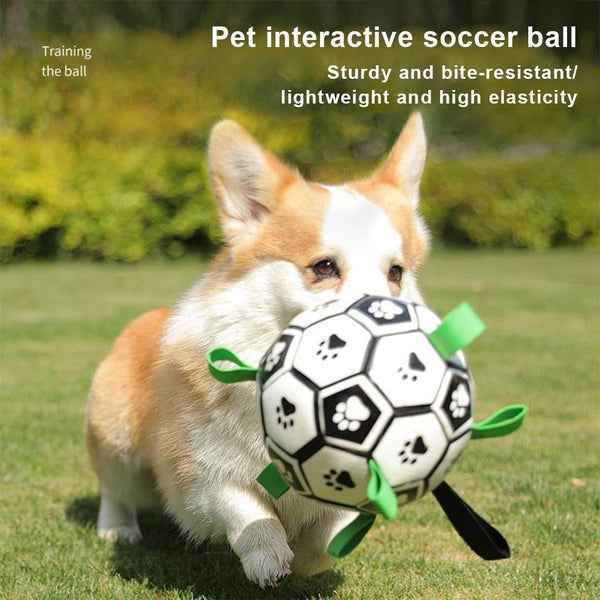 ToughPaw Ball© - Hond Voetbal Speelgoed - Zinavić
