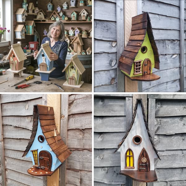 WonderNest™ – Een prachtig, met de hand gemaakt vogelhuisje - Zinavić